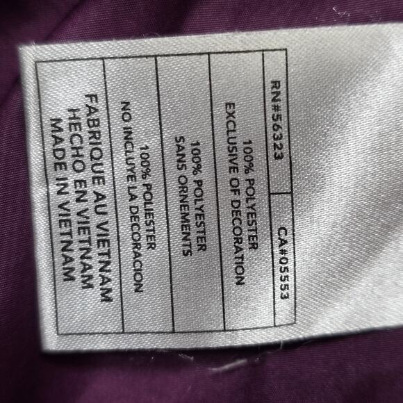 Nike Fit Cycling Elite Barrier Jacket Women's Small Purple Reflective Vented 2-1 - Picture 10 of 14